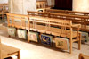 hand-made church furniture