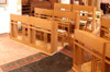 hand-made church furniture