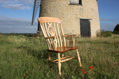 A chair with a view